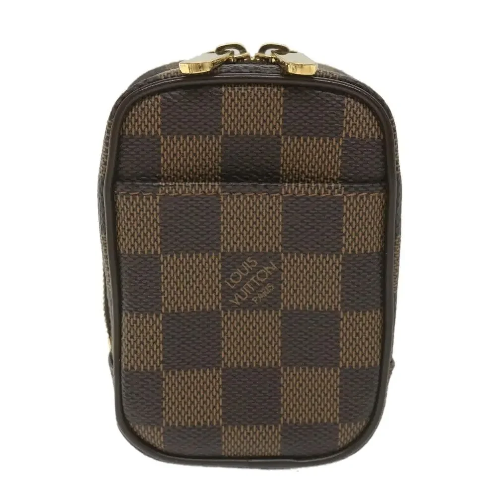 Louis Vuitton Damier Ebene Etui Okapi PM Pouch Brown